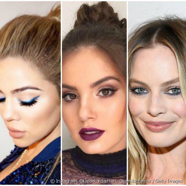 Veja o top 10 de maquiagens e unhas mais incr?veis da semana! (Foto: Instagram @khloekardashian, @camilaqueiroz / Getty Images)